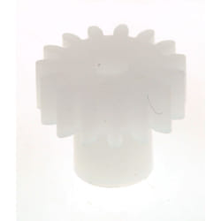Rs Pro - Pignon module 0.5, 15 dents , alésage de 2mm en pom ( Prix pour 1 )