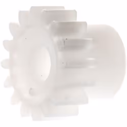 Module = 0.5 Nombre de dents = 16 Matériau = POM Diamètre d'alésage = 3mm Diamètre du moyeu = 6mm Diamètre Primitif = 8mm Lar ...