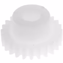 Module = 0.5 Nombre de dents = 24 Matériau = POM Diamètre d'alésage = 4mm Diamètre du moyeu = 8mm Diamètre Primitif = 12mm La ...