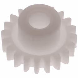 Module = 0.8 Nombre de dents = 20 Matériau = POM Diamètre d'alésage = 5mm Diamètre du moyeu = 10mm Diamètre Primitif = 16mm L ...