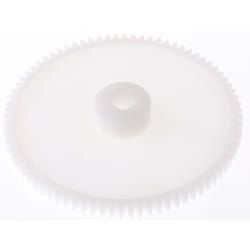Rs Pro - Pignon module 0.8, 80 dents , alésage de 6mm en pom ( Prix pour 1 )