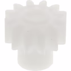 Module = 1 Nombre de dents = 12 Matériau = POM Diamètre d'alésage = 4mm Diamètre du moyeu = 8mm Diamètre Primitif = 12mm Larg ...
