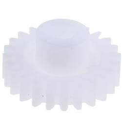 Rs Pro - Pignon module 1, 24 dents , alésage de 5mm en pom ( Prix pour 1 )