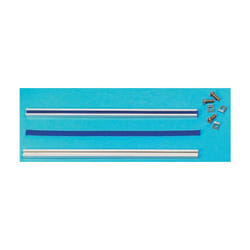 Rs Pro - Rail de crémaillère en Aluminium, longueur 1000mm ( Prix pour 1 )