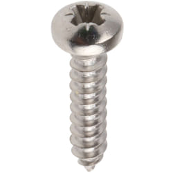 Rs Pro - Vis autotaraudeuse N°4 x 13mm, tête Cylindrique, en Acier Inoxydable ( Prix pour Boîte de 100 )