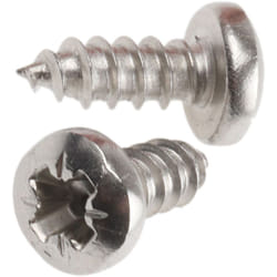 Rs Pro - Vis autotaraudeuse N°6 x 9.5mm, tête Cylindrique, en Acier Inoxydable ( Prix pour Boîte de 100 )