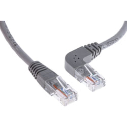 Rs Pro - Câble Ethernet cat 5e Avec connecteur gaine pvc Gris / , u/utp, 1m ( Prix pour 1 )