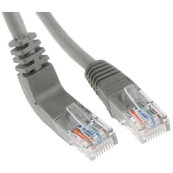 Rs Pro - Câble Ethernet cat 5e Avec connecteur gaine pvc Gris / , u/utp, 1m ( Prix pour 1 )