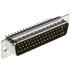 Rs Pro - Connecteur Sub-D 50 voies Mâle Traversant Droit