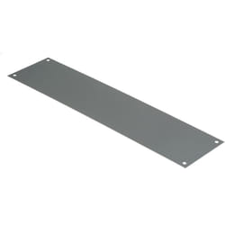 Rs Pro - Plaque d'obturation en Aluminium, fixation Vis, Dimensions 300 x 75mm ( Prix pour 1 )