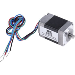 Moteur pas-à-pas RS PRO, 3,96 V, dia.de l'arbre 4mm ( Prix pour 1 )