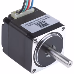 Type de moteur pas à pas = Aimant permanent hybride Angle de pas = 1.8° Couple de maintien = 60mNm Nombre de fils = 4 Tension ...