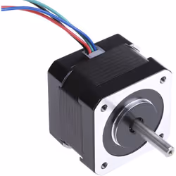 Type de moteur pas à pas = Aimant permanent hybride Angle de pas = 1.8° Couple de maintien = 0.22Nm Nombre de fils = 4 Tensio ...