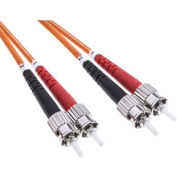 Câble fibre optique Rs Pro 5m Avec connecteur / st, OM1 Multi-mode ( Prix pour 1 )