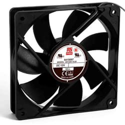 Ventilateur axial Rs Pro 12 v dc, 122.3m³/h, 120 x 120 x 25mm, 3W ( Prix pour 1 )