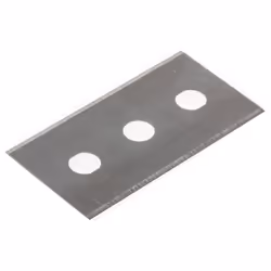 Forme de lame = Plat Type de lame = Lame de couteau de sécurité Nombre de pièces = 10 Lames sur ; 541-6624 541-6624 (épaisseu ...
