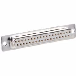Nombre de contacts = 37 Genre = Femelle Orientation du corps = Droit Type de montage = Montage panneau Pas = 2.77mm Type de c ...