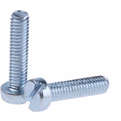 Forme de tête = Cylindrique Type d'entrainement = Plat Standard DIN = DIN 84 Longueur métrique = 16mm Taille de filetage métr ...