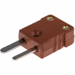 Type d'accessoire = Connecteur Pour être utilisé avec = Thermocouple de type J Application = Connecteur en ligne miniature Ta ...