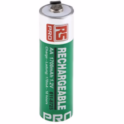 Capacité = 1.7Ah Chimie = NiMH Taille = AA Tension nominale = 1.2V Gamme de température de fonctionnement = -10 ? +60°C Type  ...
