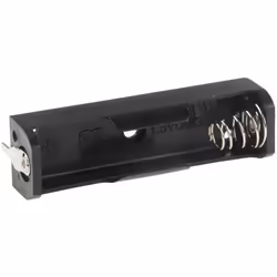 Pour taille de batterie = AA Nombre d'éléments = 1 Montage = Circuit imprimé Type = Batterie de sauvegarde Dimensions = 57.2  ...