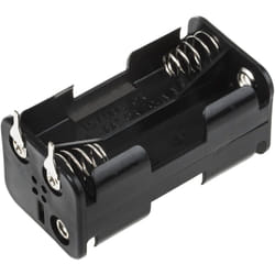Porte-pile 4 x Rs Pro aa, raccordement Circuit imprimé ( Prix pour 1 )