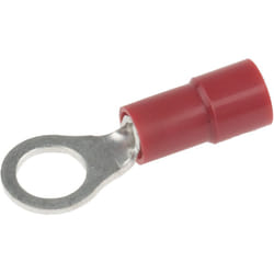 Cosses à œillet Rs Pro Isolé, Rouge, 1.5mm², M5, 8mm