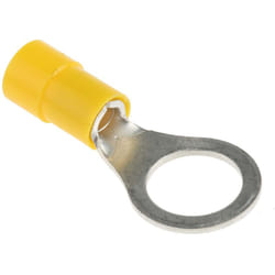 Rs Pro - Cosses à œillet Isolé, Jaune, 6mm², M10, 15mm