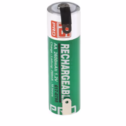 Capacité = 2.6Ah Chimie = NiMH Taille = AA Tension nominale = 1.2V Gamme de température de fonctionnement = -10 ? +60°C Type  ...