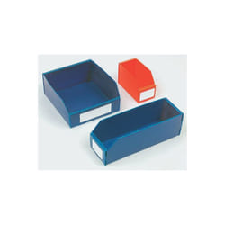 Rs Pro - Bac de rangement Rouge, 100mm x 100mm x 300mm ( Prix pour Boîte de 25 )