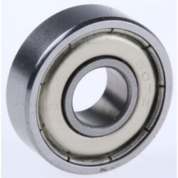 Roulement à billes blindé miniature, ø int. 7mm, ø ext. 19mm, larg. 6mm ( Prix pour 1 )
