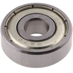 Roulement à billes blindé miniature, ø int. 7mm, ø ext. 22mm, larg. 7mm ( Prix pour 1 )