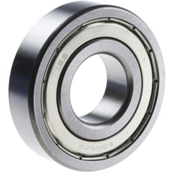 Roulement à billes blindé rigide, ø int. 30mm, ø ext. 72mm, larg. 19mm ( Prix pour 1 )