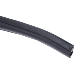 Rs Pro - Protection de bordure en epdm noir, 10m x 31,9 mm x 15.6mm ( Prix pour Bobine de 10 Mètres )