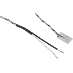 Thermocouple type j ø 0.2mm, l 2m, +350°C max à Câble ( Prix pour 1 )