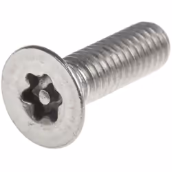 Longueur = 20mm Taille de filetage = M6 Forme de tête = Plat Type d'entrainement = Hexagonal de sécurité Matériau = Acier Ino ...