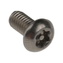 Vis de sécurité inviolable, M3 x 6mm, tête Bouton, en Acier Inoxydable A2 304 ( Prix pour Sachet de 100 )