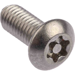 Vis de sécurité inviolable, M5 x 12mm, tête Bouton, en Acier Inoxydable A2 304 ( Prix pour Sachet de 50 )