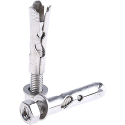 Kit de fixations RS PRO, en Acier Inoxydable, 10mm x 50mm ( Prix pour Paquet de 10 )