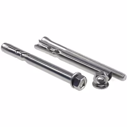 Type = Goujon d'ancrage à écrou hexagonal Longueur = 100mm Diamètre de trous de fixation = 10mm Epaisseur maximum de fixation ...