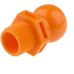 Connecteur npt, segment 3/8pouce, Copolymère acétal ( Prix pour Paquet de 4 )