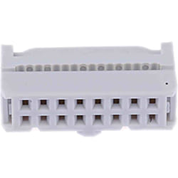 Rs Pro - Connecteur idc Femelle, 16 contacts, 2 rangées, pas 2.54mm, Montage sur câble ( Prix pour 1 )