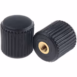 Filetage = M5 Diamètre de filetage = 5mm Forme du bouton = Moleté Type de montage = Alésage Diamètre du bouton = 20mm Matéria ...