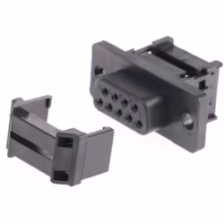 Nombre de contacts = 9 Genre = Femelle Orientation du corps = Droit Type de montage = Montage sur câble Pas = 2.77mm Type de  ...