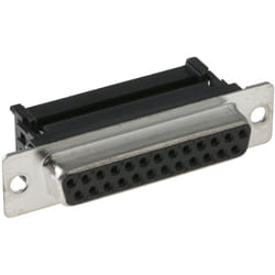 Connecteur Sub-D RS PRO 25 voies Femelle Montage sur câble Droit ( Prix pour 1 )