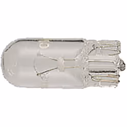 Tension = 12 V Base de la lampe = Wedge Courant = 167 mA Diamètre = 10.29mm Taille de la lampe = T3 1/4 Longueur = 27,7 mm Co ...