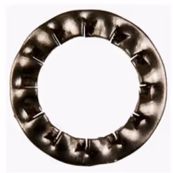 Pour taille de vis/boulon = M10 Type de rondelle = Dents internes Diamètre intérieur = 10.5mm Diamètre extérieur = 18mm Matér ...