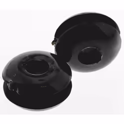 Type de passe-fil = Rond Diamètre de découpe panneau = 6mm Matériau = PVC Couleur = Noir Epaisseur de panneau maximale = 1.7m ...