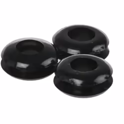 Type de passe-fil = Rond Diamètre de découpe panneau = 7.2mm Matériau = PVC Couleur = Noir Epaisseur de panneau maximale = 1. ...