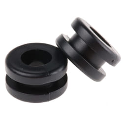 Rs Pro - Passe-câble en pvc, ø câble max. 7.8mm, panneau 3mm max, ø découpe 11mm ( Prix pour Sachet de 100 )